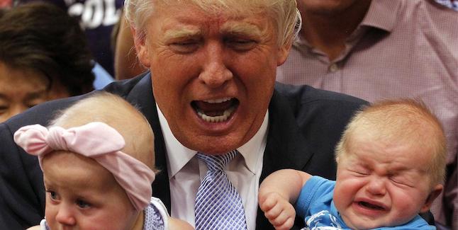 Skulle du anlita Trump som barnvakt?