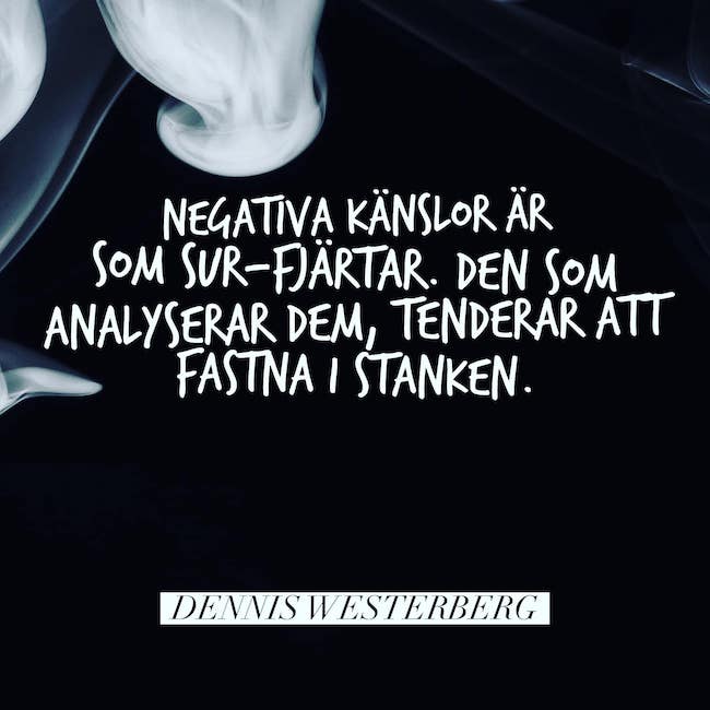Att fastna i (s)tanken