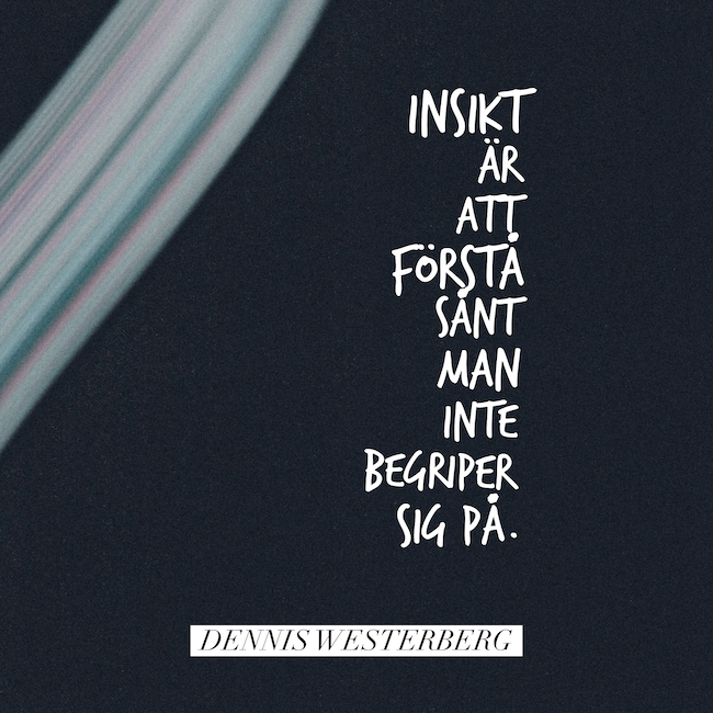 Insikt är…