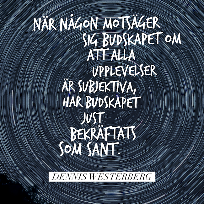 En tvärvändning