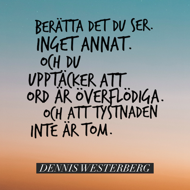 Ord kan inget förklara