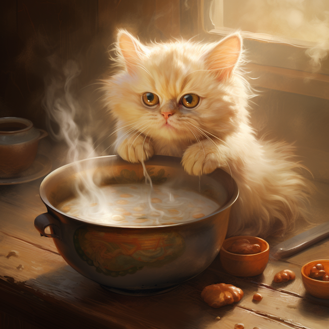 Som katten kring het gröt