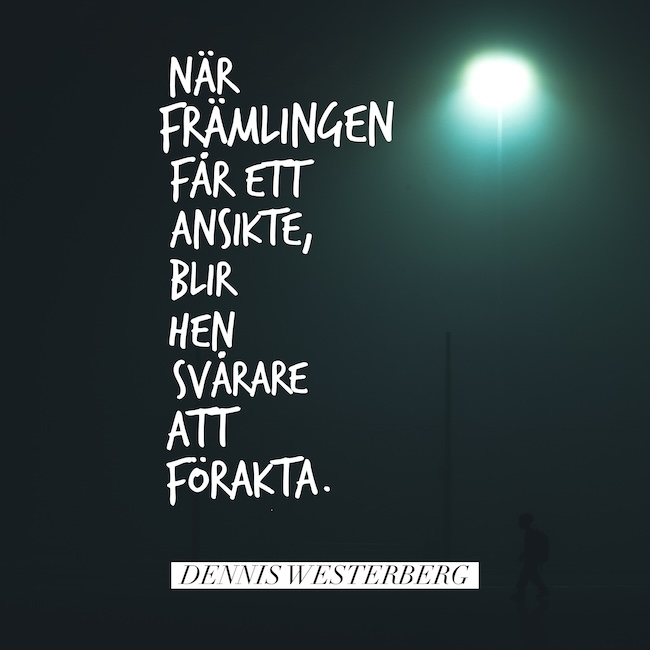 Inte längre anonym