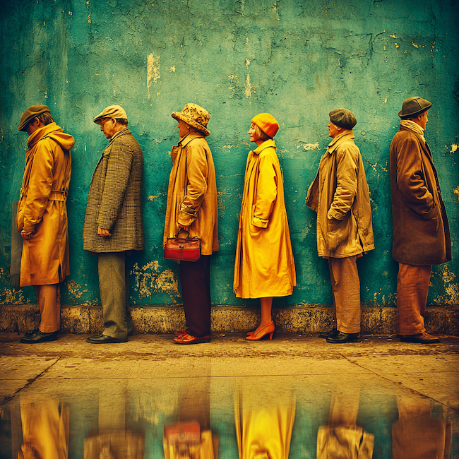 Vem får gå före i kön?