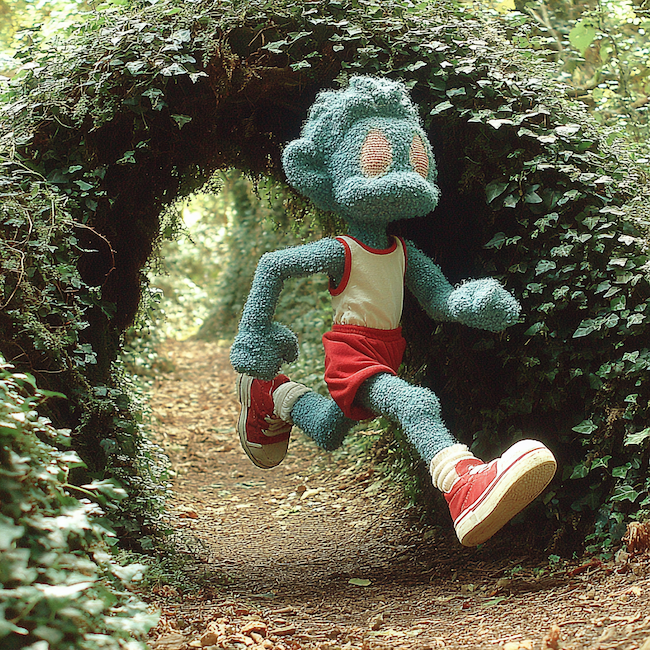 Att vara först i löparspåret